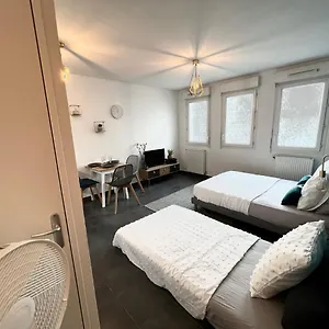  Appartement Agatha : Acces Facile Gare Pardieu / Eurexpo / Aeroport / Groupama Stadium