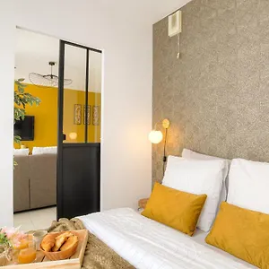  Appartement Le Louis D'or -acces Facile Gare/eurexpo/aeoroport